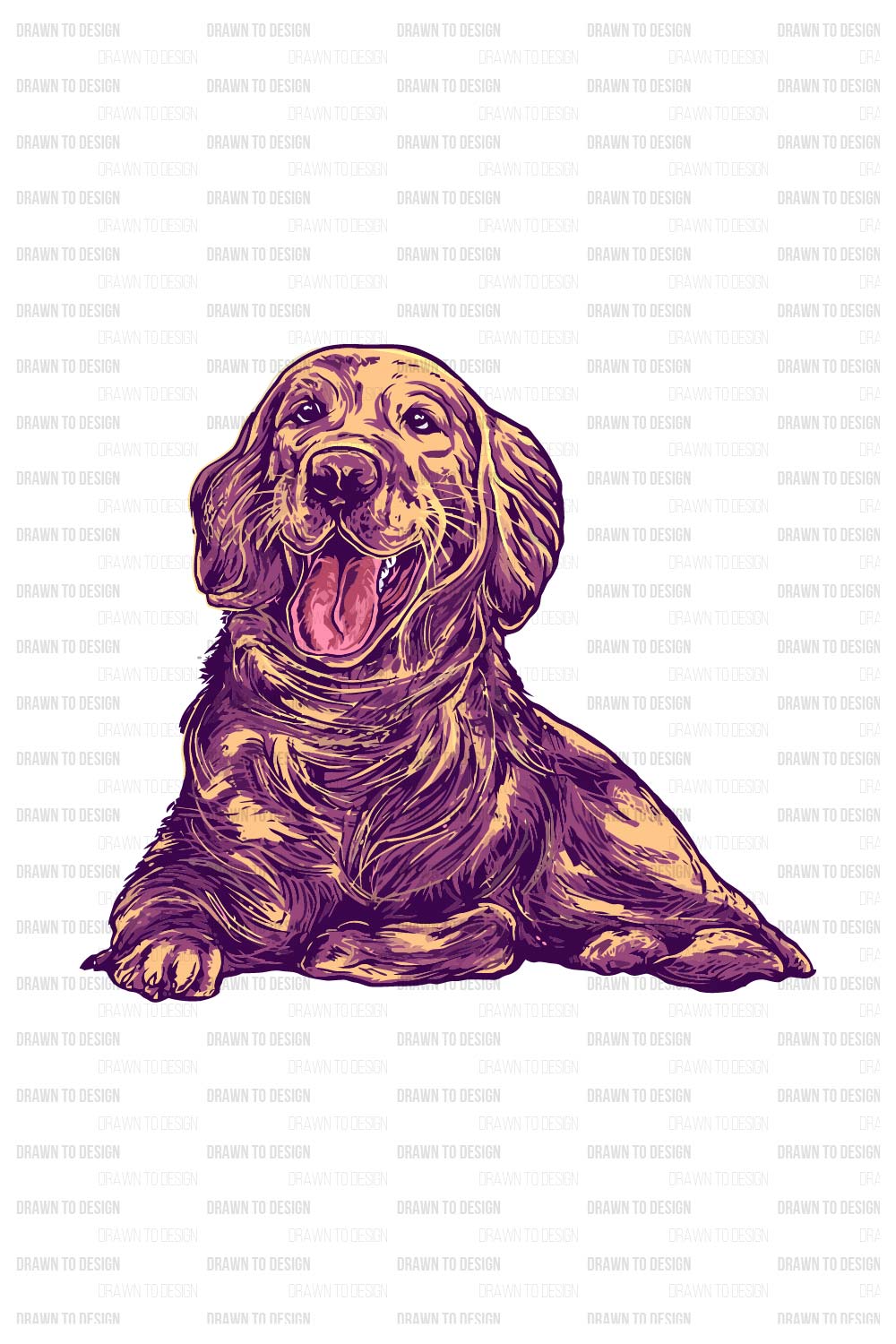 Dog cocker spaniel puppy illustration pinterest preview image.