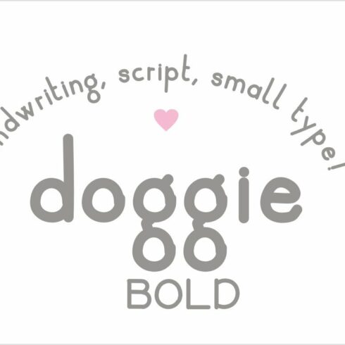 Doggie Bold Font cover image.