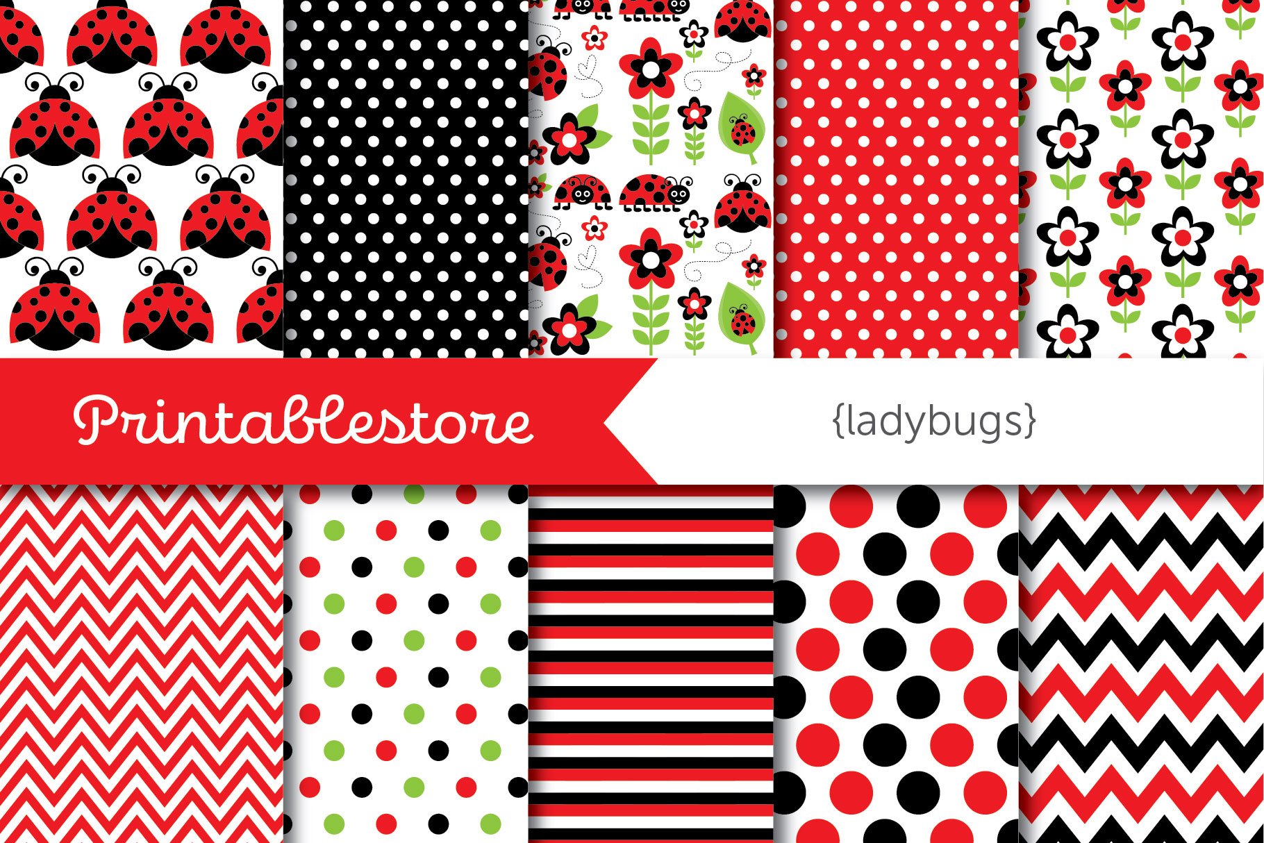 Lady Bugs Paper (DP9) cover image.