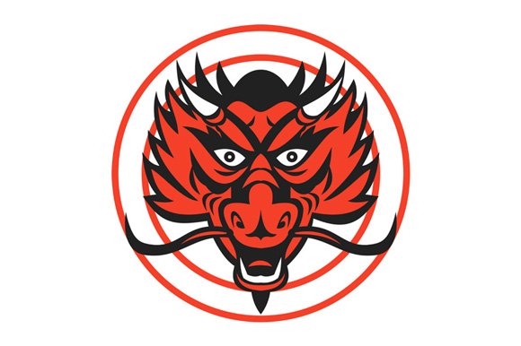Red Dragon Head Circle cover image.