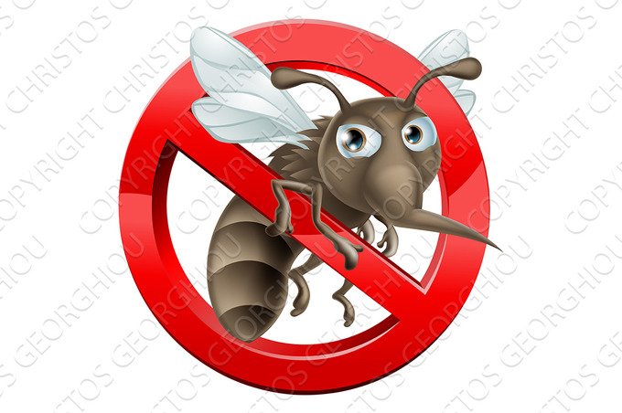 No Mosquito sign 2014 A3 cover image.