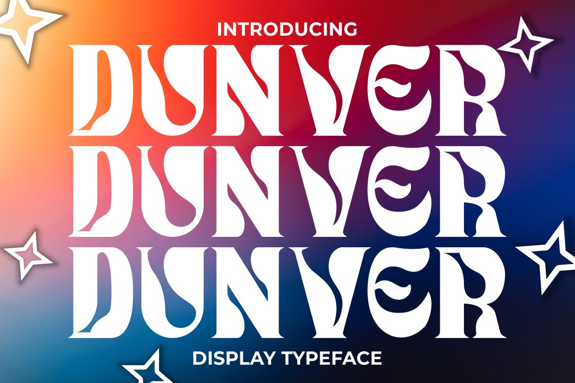 Dunver - Display Font cover image.