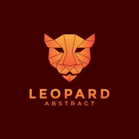 head abstract leopard triangle logo cover image.