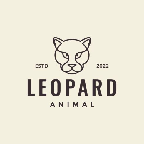 head line minimal leopard logo cover image.