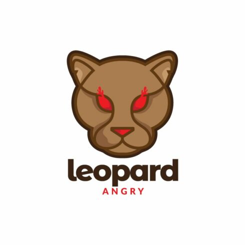 head colored leopard angry logo cover image.