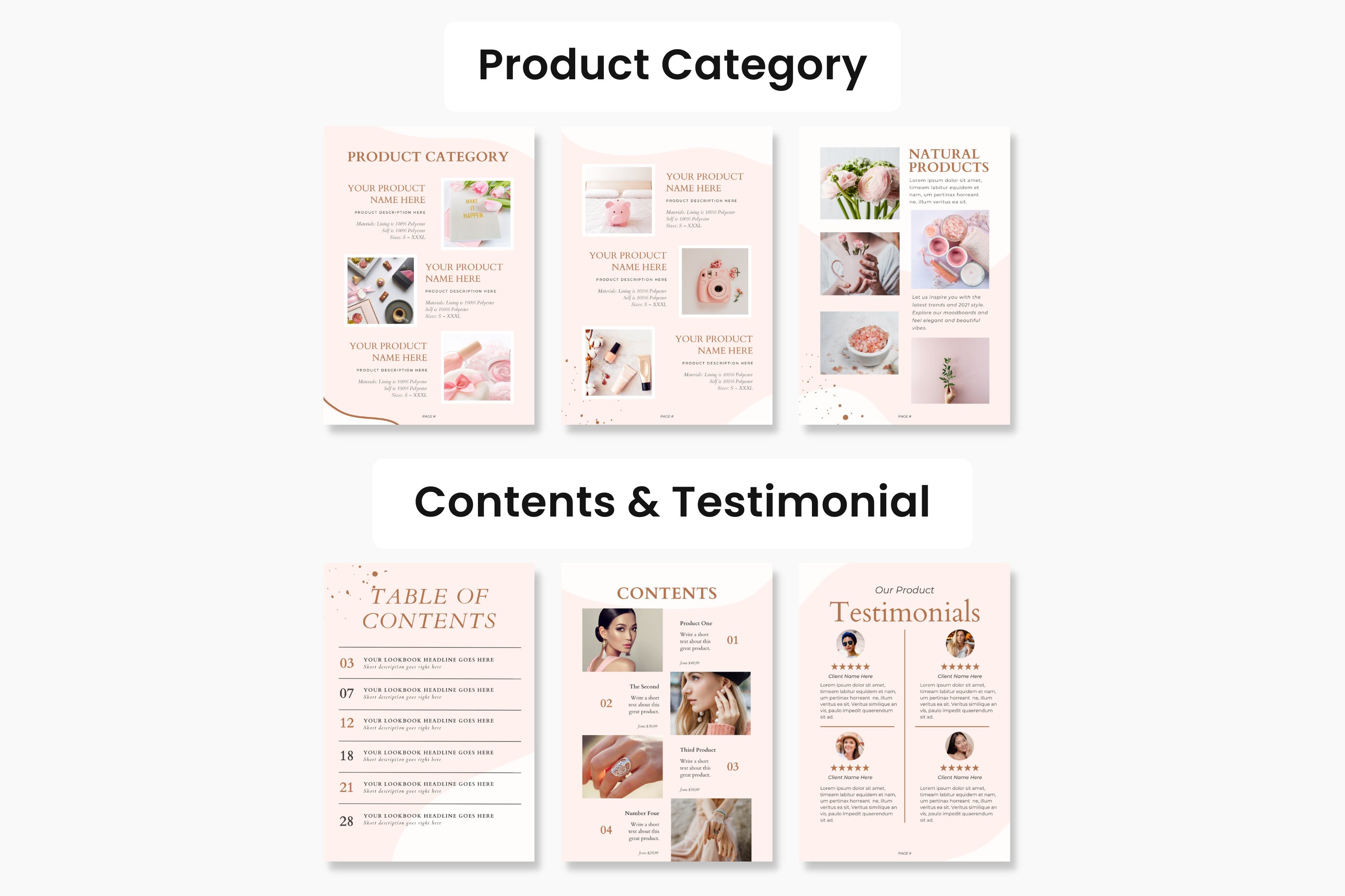 e commerce pink workbook template 28529 530