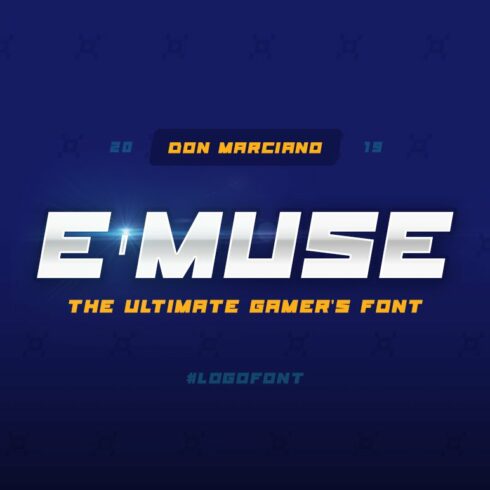 E-Muse Sports Font cover image.