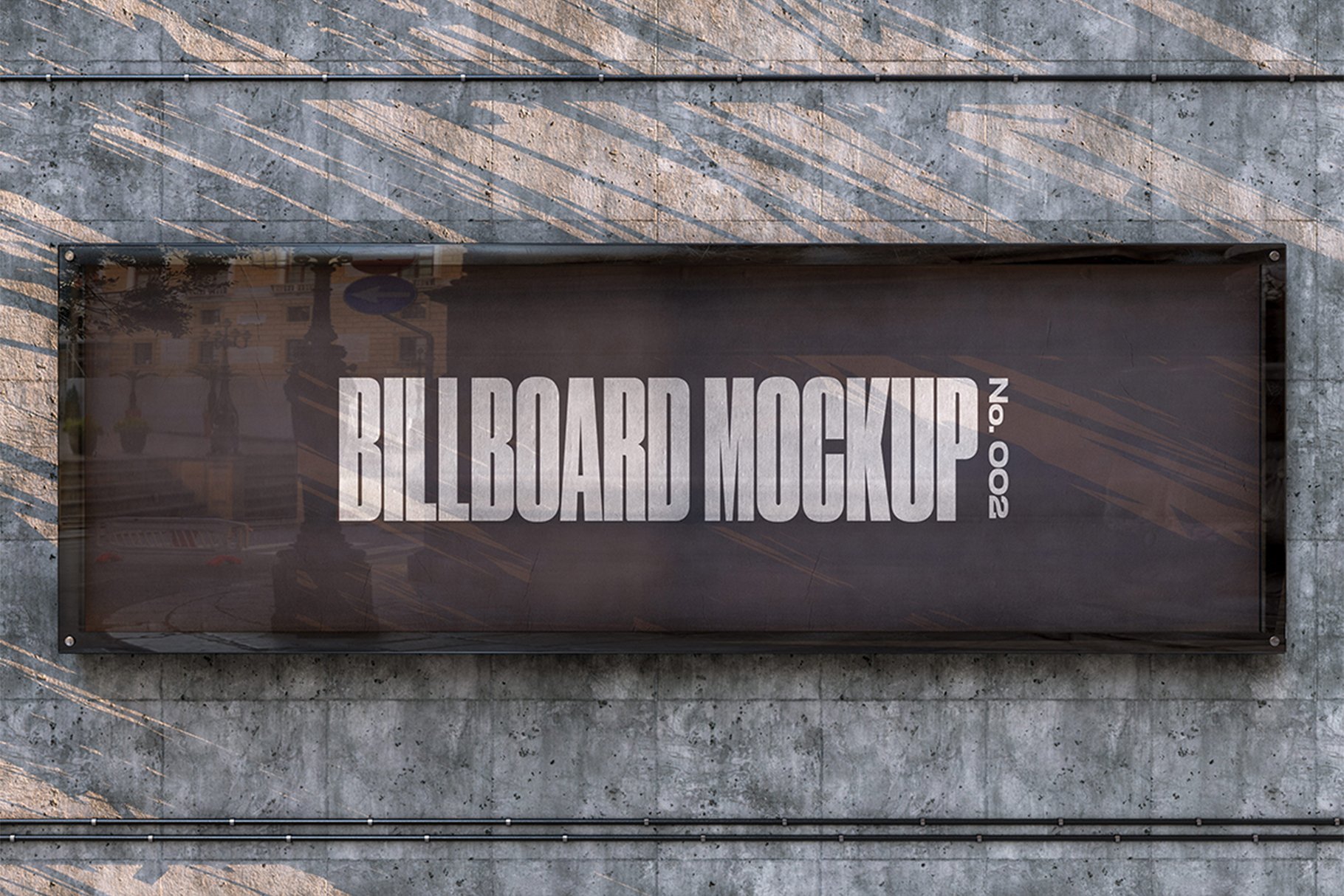 Wall Billboard Mockup - No. 002 cover image.
