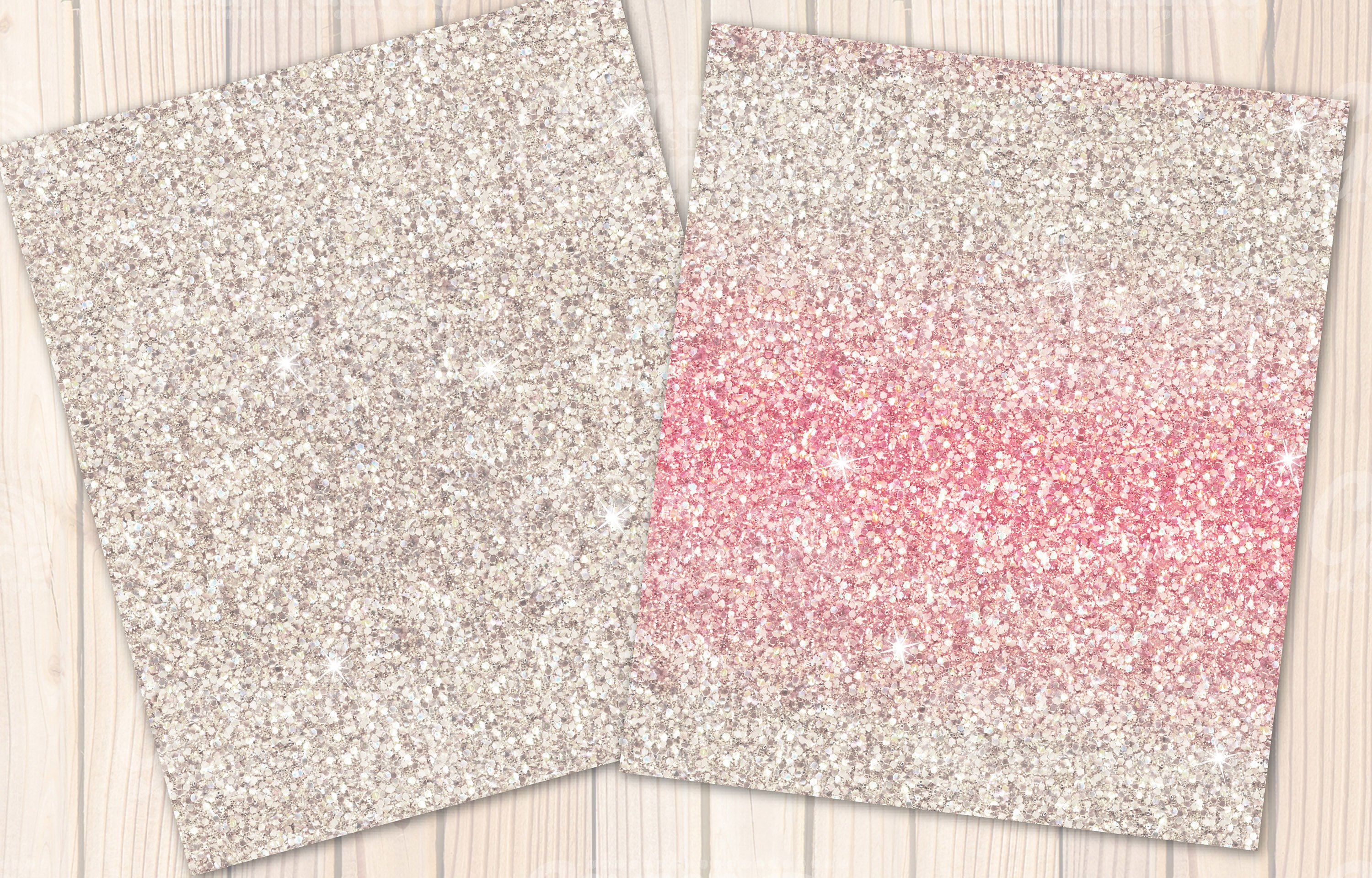 Rainbow pastel seamless glitter preview image.
