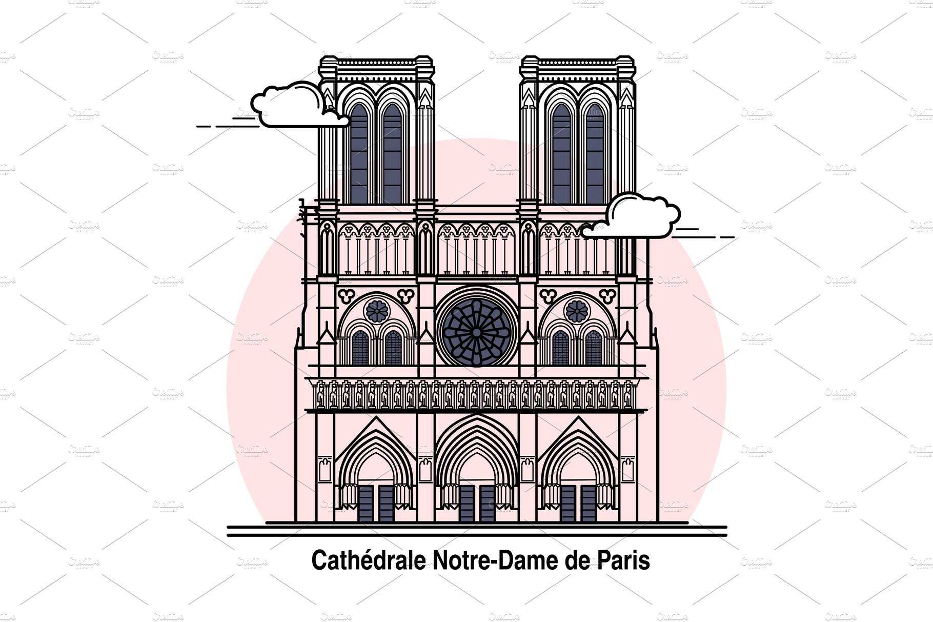 Notre-Dame de Paris Card cover image.