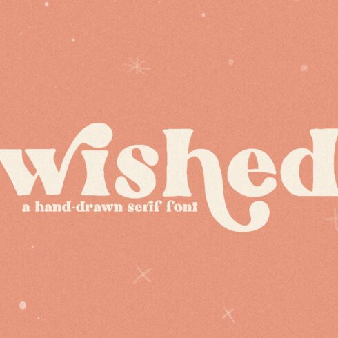 Wished | Hand-drawn Serif Font cover image.