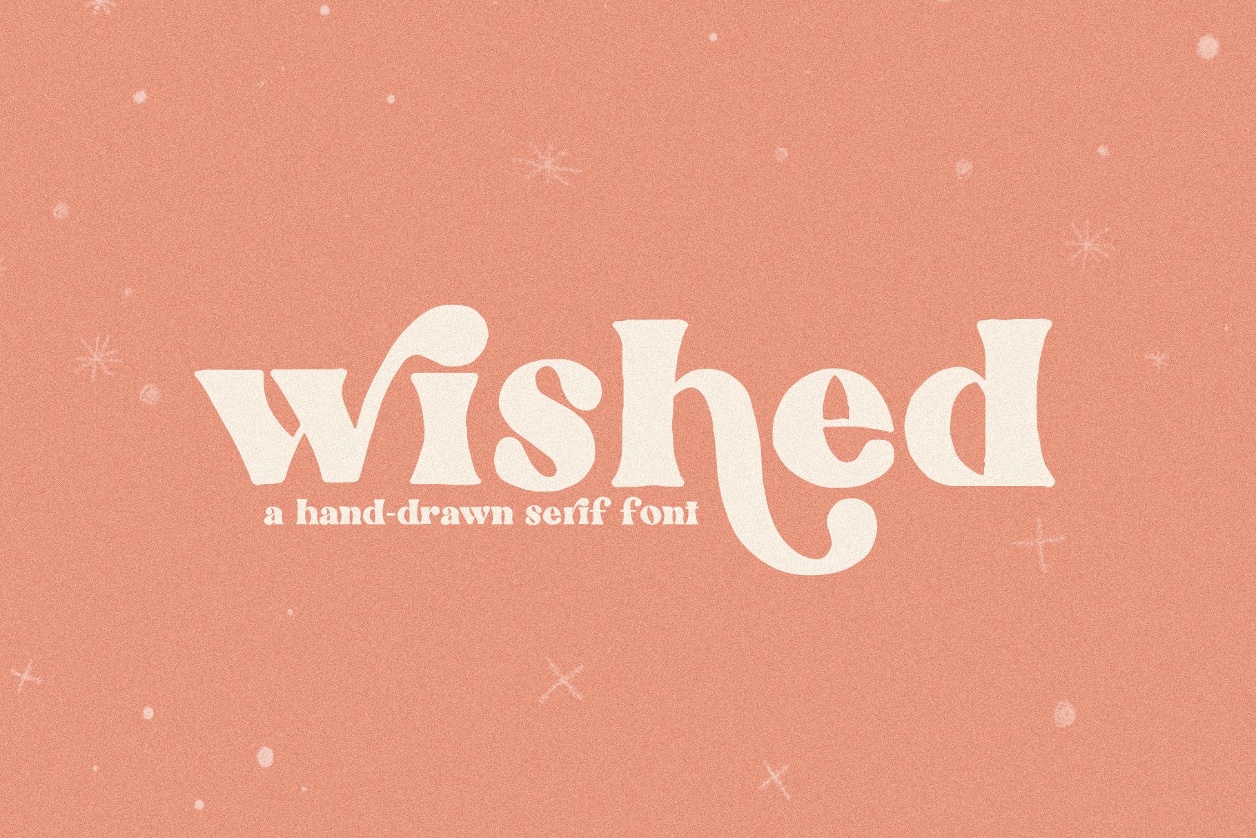 Wished | Hand-drawn Serif Font cover image.