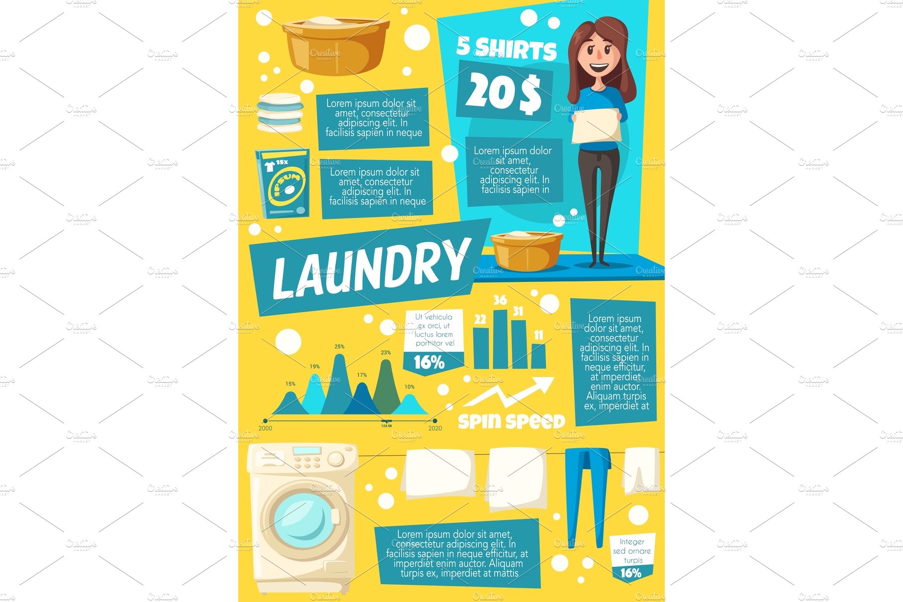 Washing, housekeeping and laundry cover image.