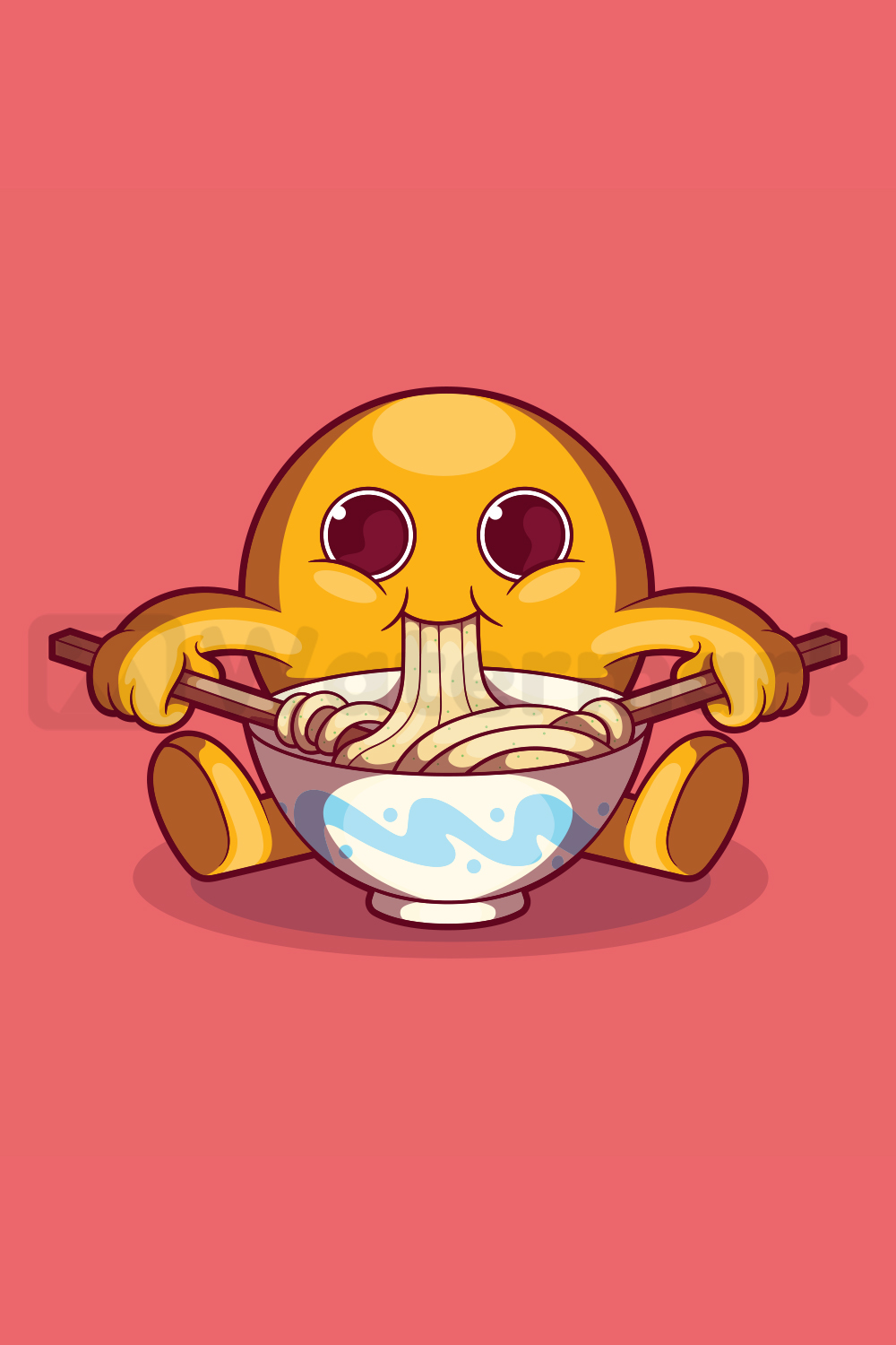 Emoji Eating! pinterest preview image.
