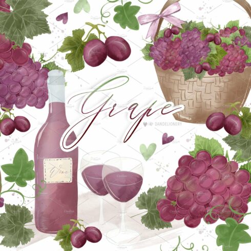 Grape design cover image.
