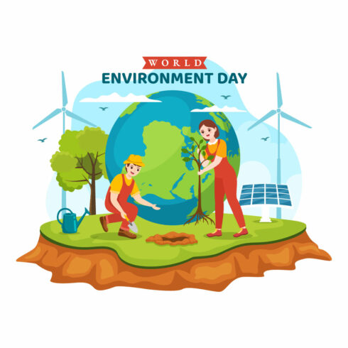 15 World Environment Day Illustration cover image.