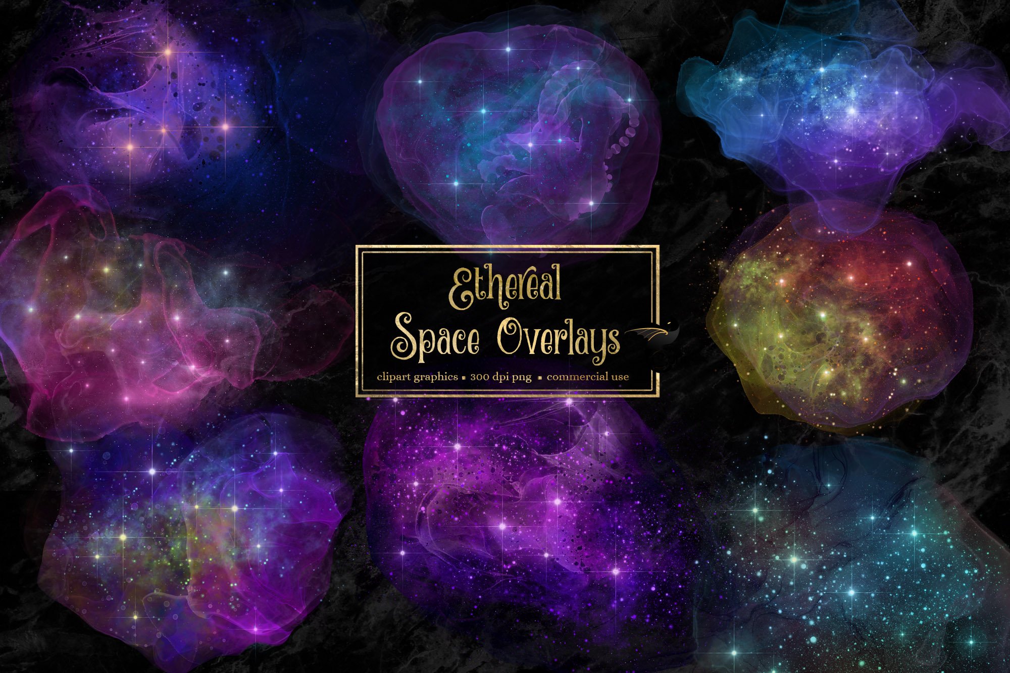 Ethereal Space Overlays cover image.
