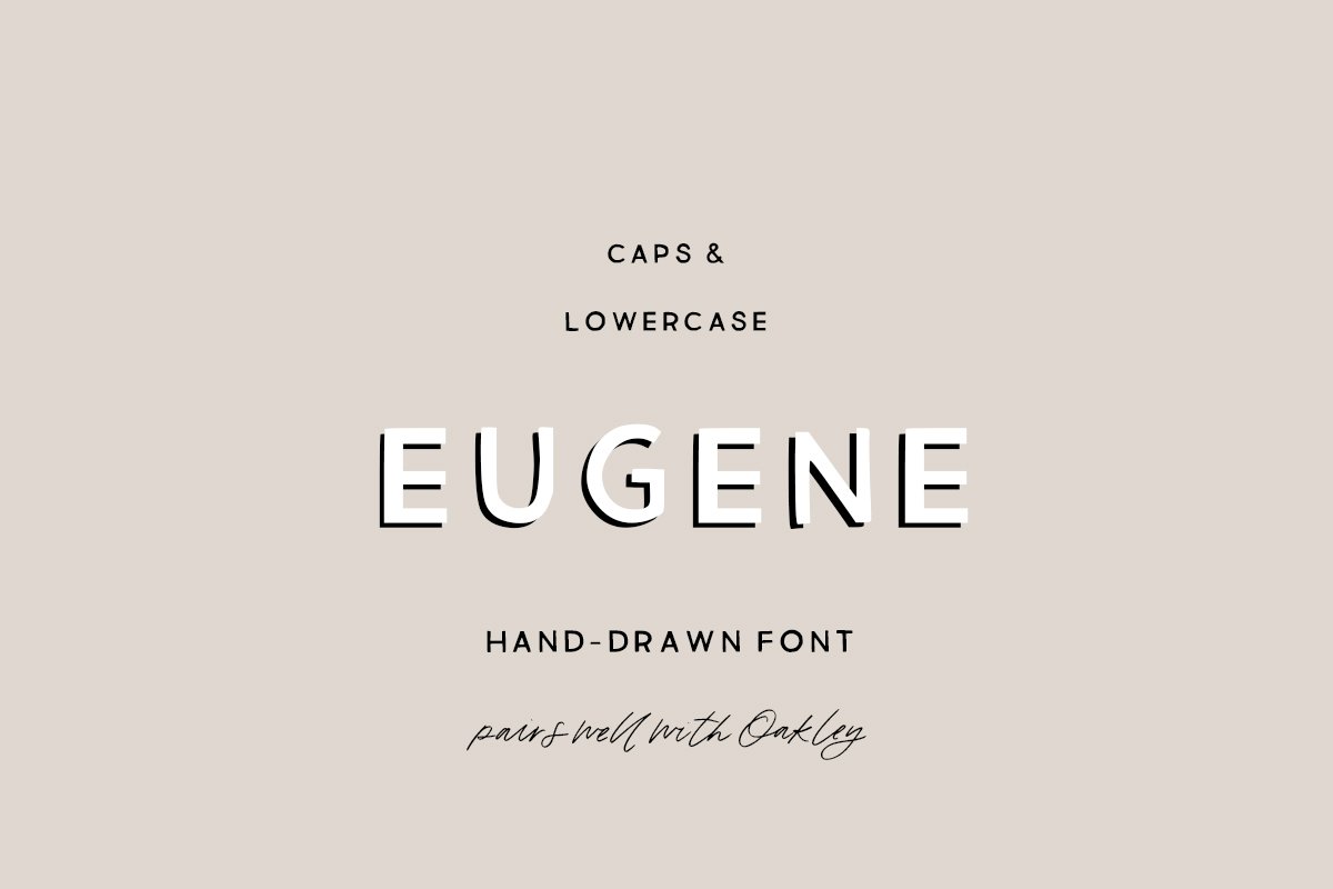 Eugene: Tough & Tender San Serif cover image.