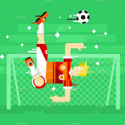 Soccer player cover image.