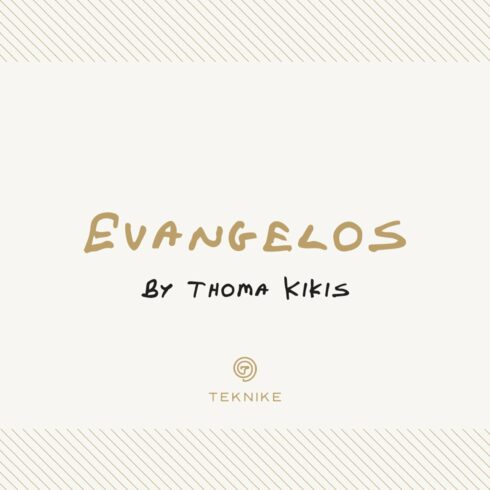 Evangelos cover image.