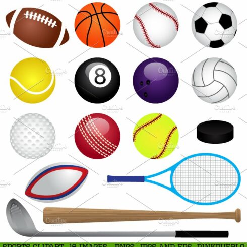 Sports Vectors and Clipart cover image.