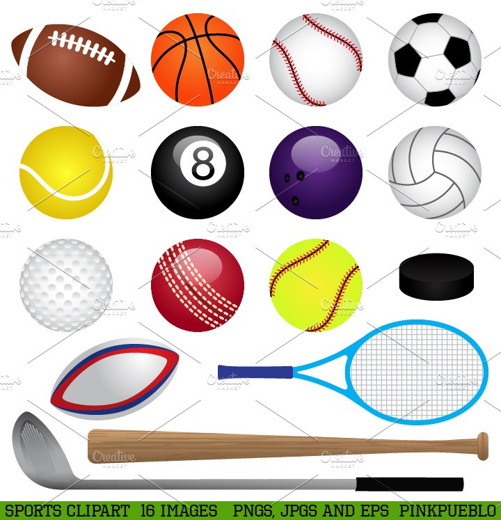 Sports Vectors and Clipart cover image.