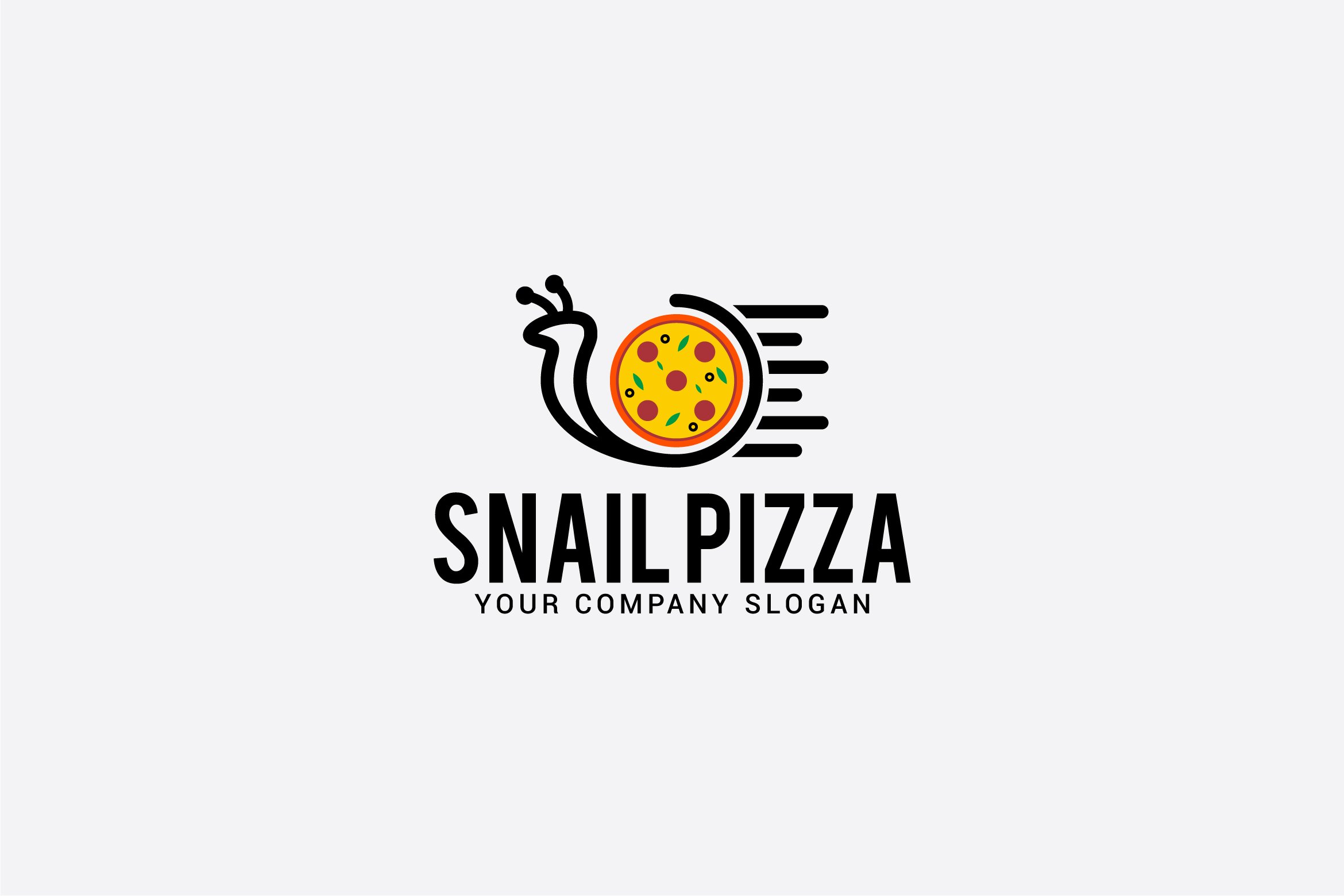 SNAIL PIZZA LOGO cover image.