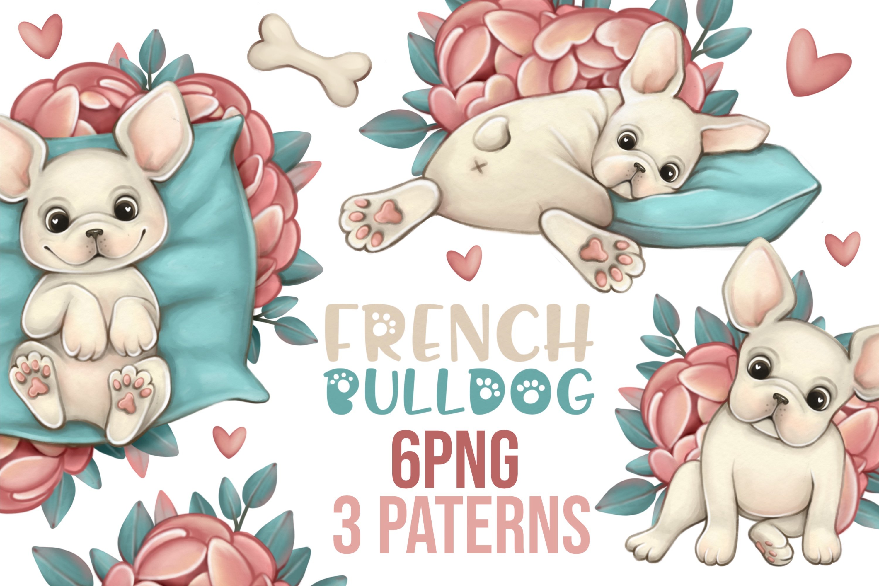 French Bulldog Set and Patterns cover image.