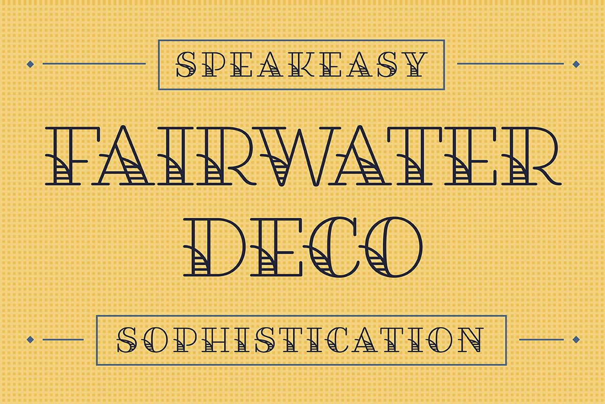Fairwater Deco Serif cover image.