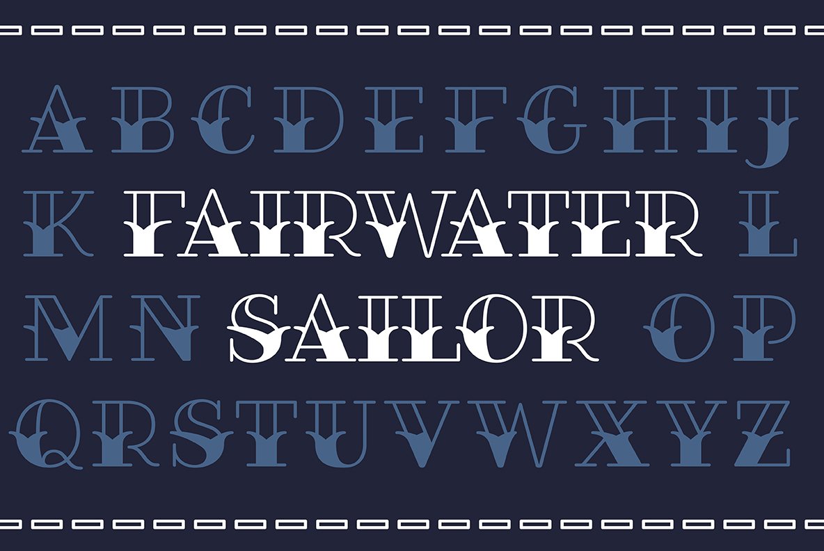 Fairwater Sailor Serif cover image.