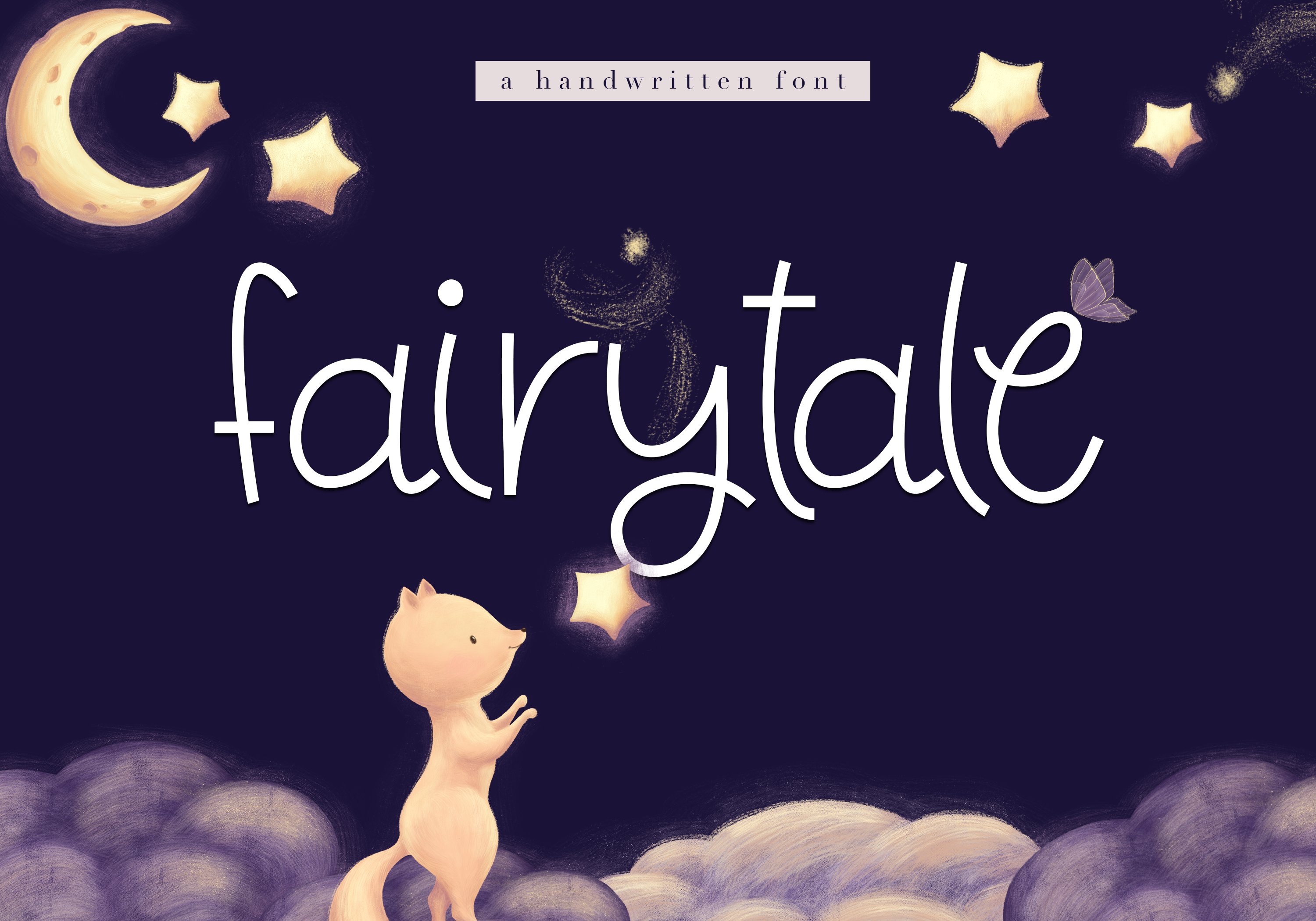 Fairytale - Cute Handwritten Font cover image.