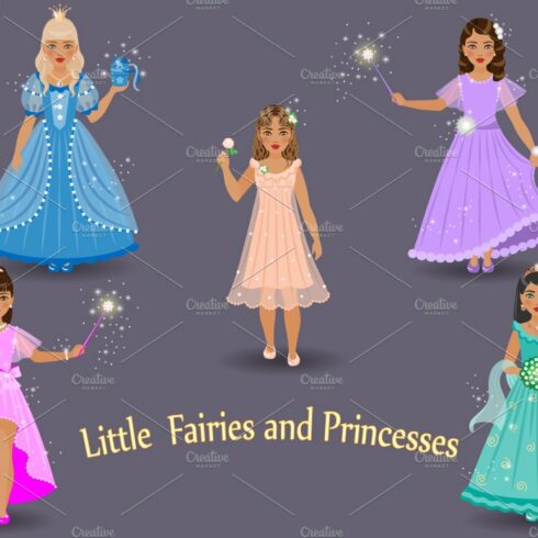 Little Fairies and Princesses cover image.