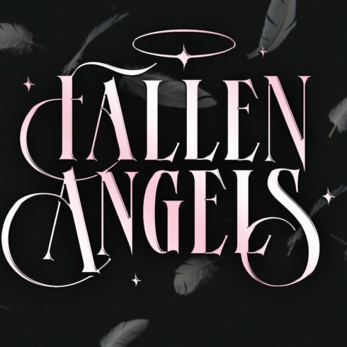 Fallen Angels Serif Font cover image.