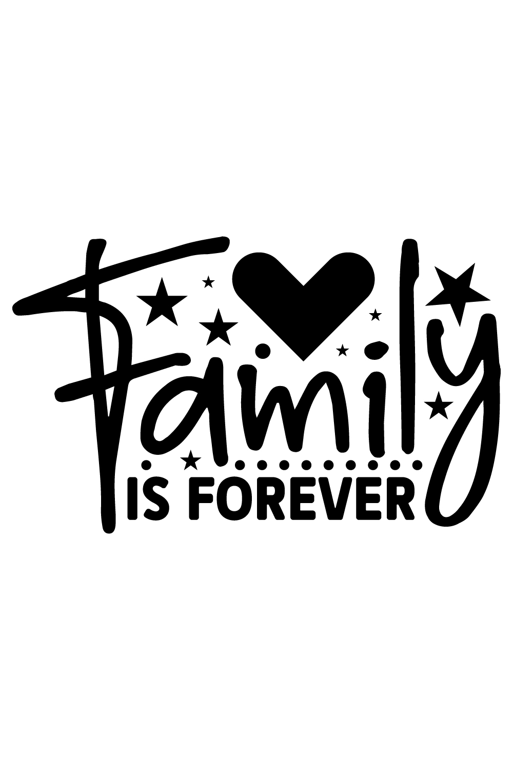 Family is forever pinterest preview image.