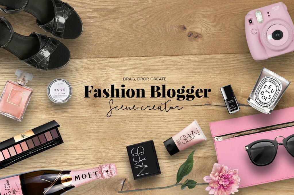 Fashion blogger scene creator – MasterBundles