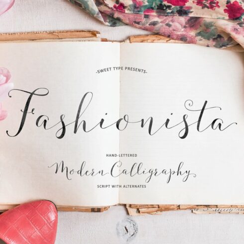 Fashionista Modern Calligraphy cover image.