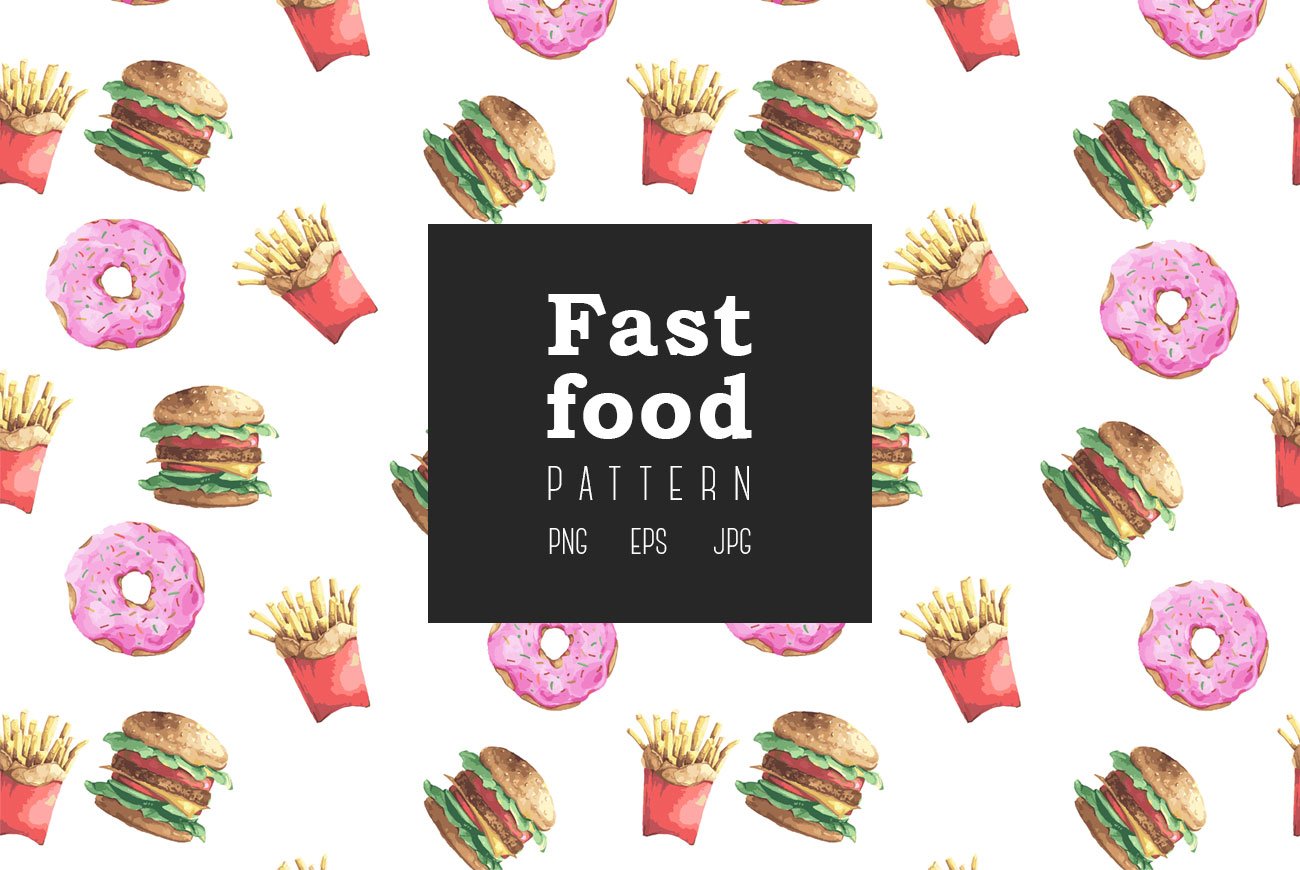 Fast Food Pattern cover image.