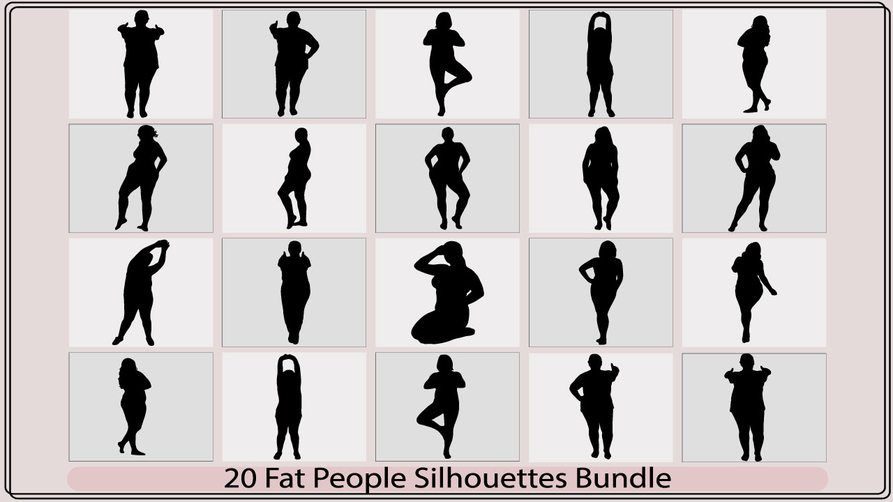 fat people silhouettemb add media 860