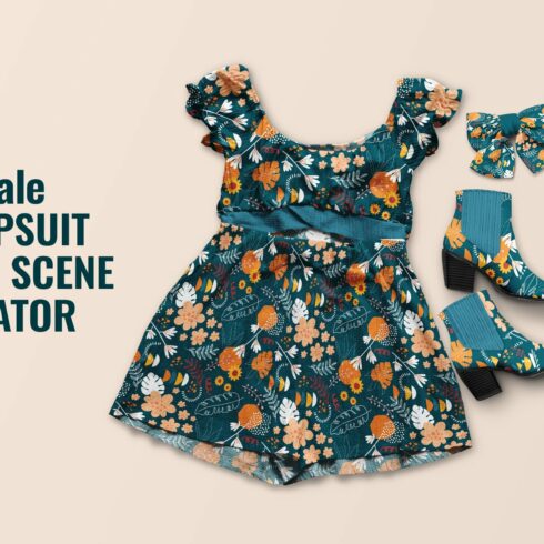 Female Jumpsuit Mini Scene Creator cover image.