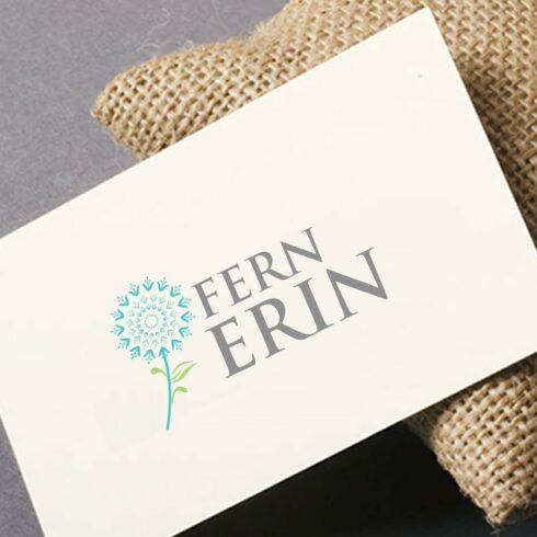 Fern Flower Logo cover image.