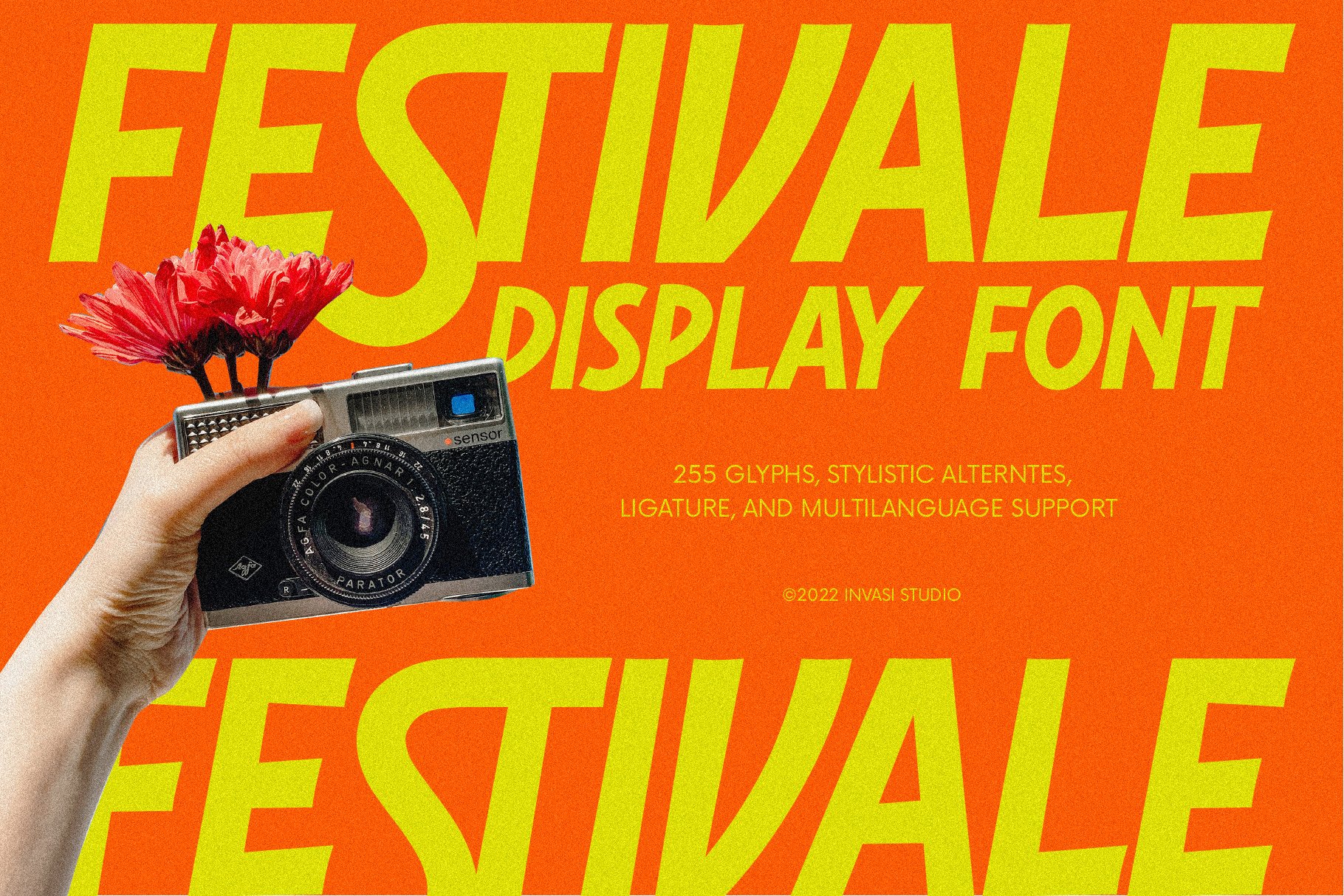 Festivale - Display Retro Sans cover image.