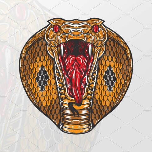 Fierce King Cobra Head cover image.