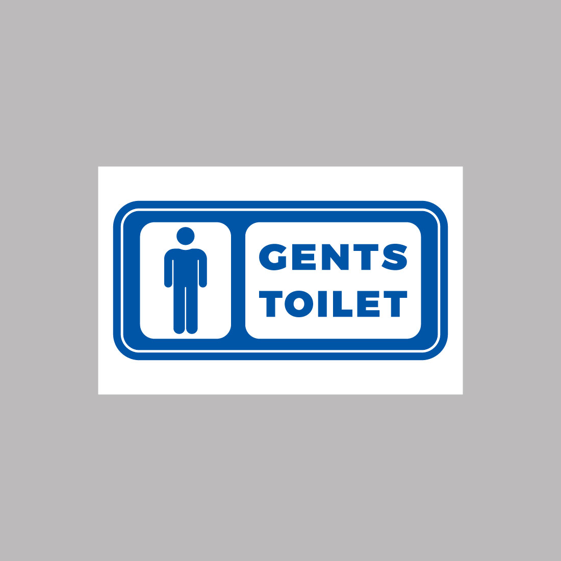 mens toilet logo