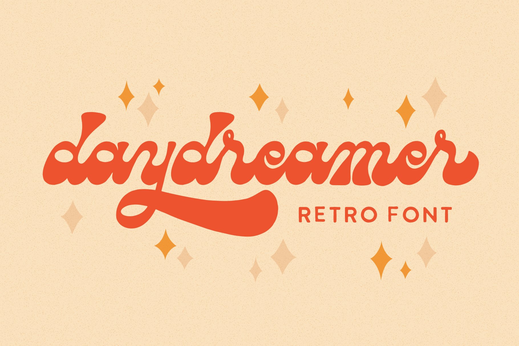 Daydreamer Retro Font cover image.