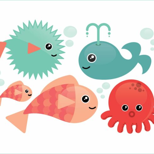 fish vector/illustration cover image.