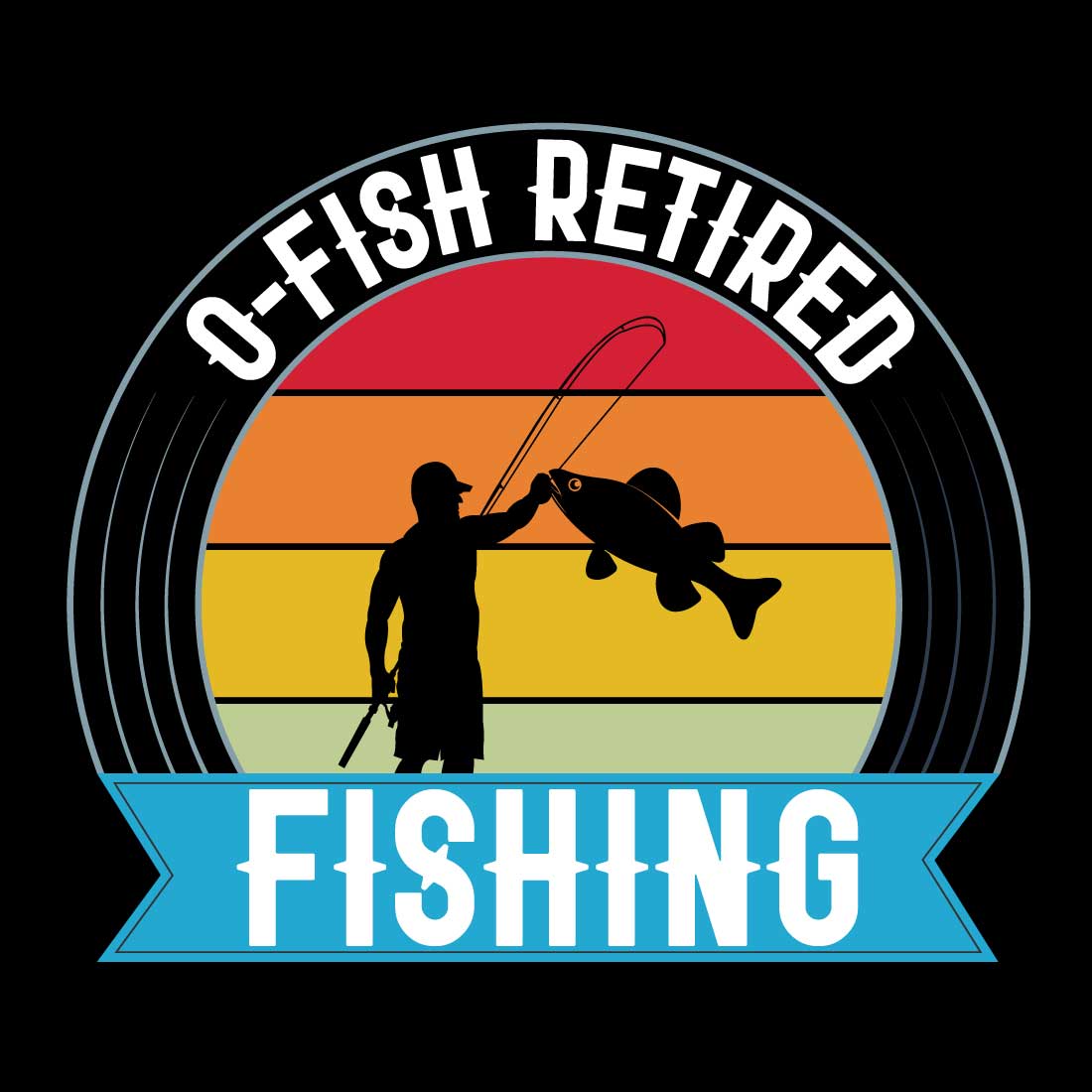 06 Fishing T-shirt Bundle SVG, EPS, png, ai bundle preview image.