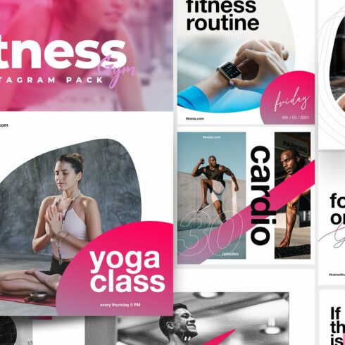 Fitness & Gym instagram 4.0 cover image.