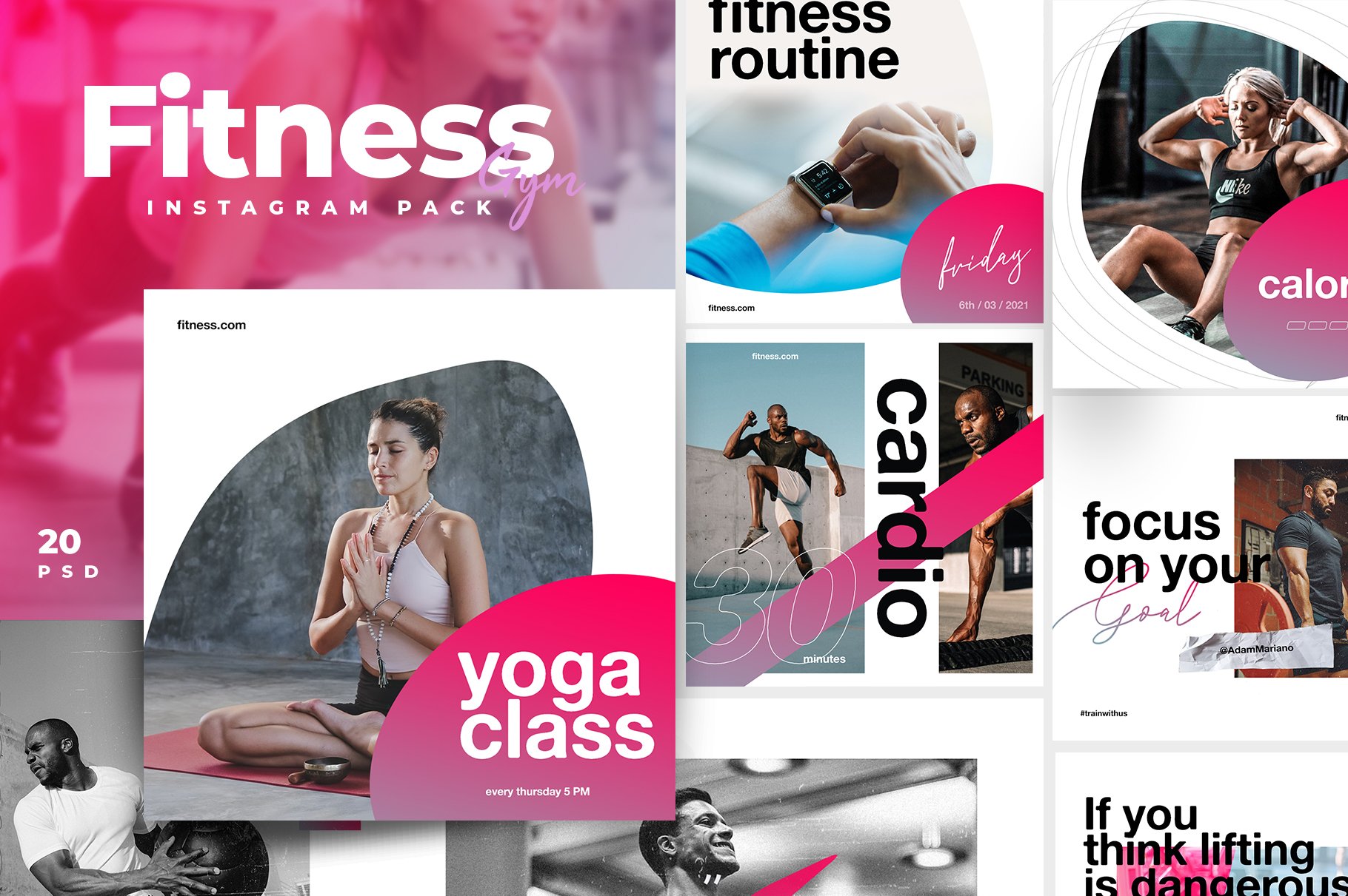 Fitness & Gym instagram 4.0 cover image.