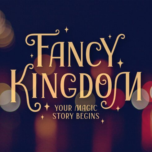Fancy Kingdom | Latin & Cyr Serif cover image.