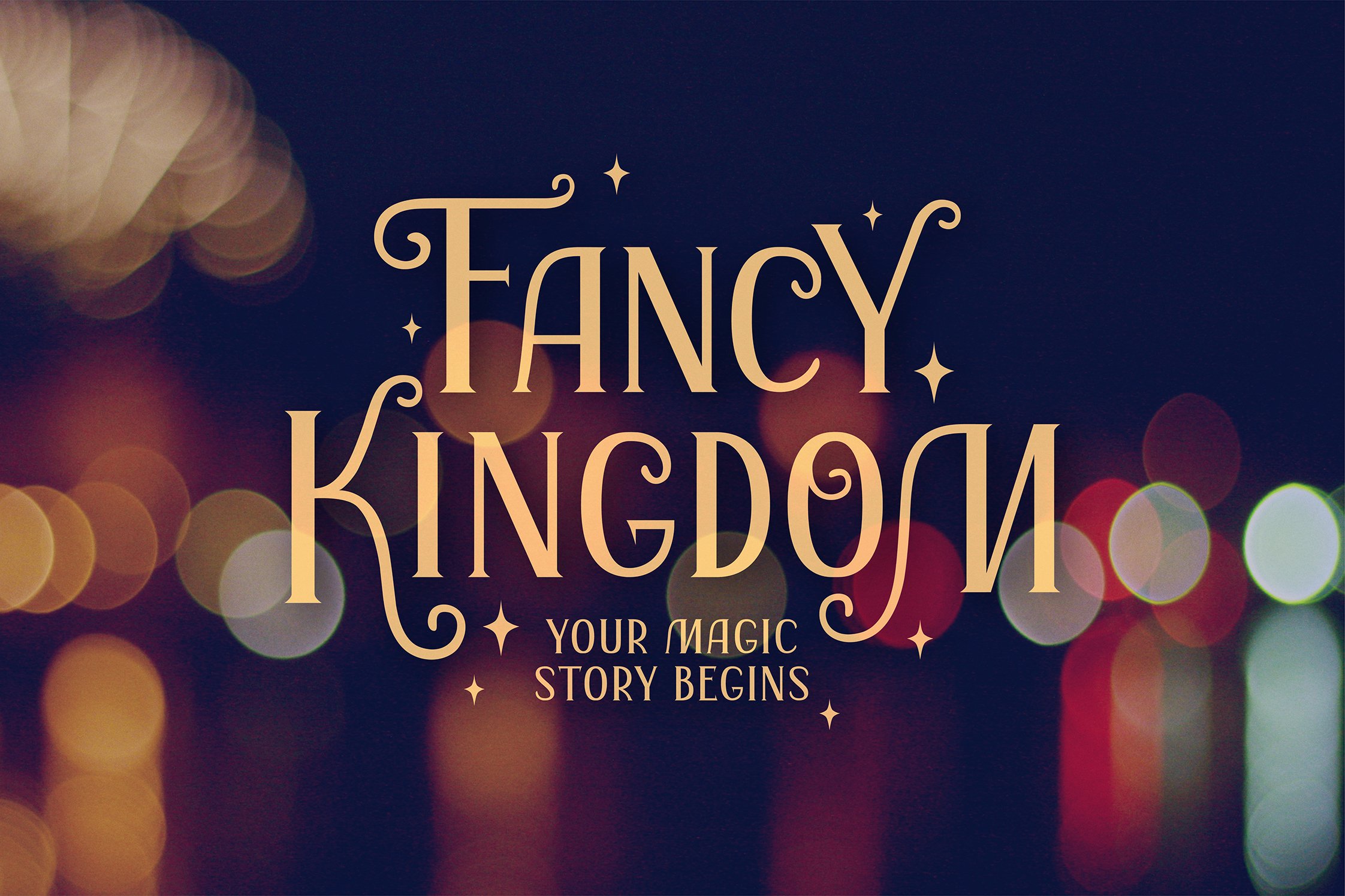 Fancy Kingdom | Latin & Cyr Serif cover image.